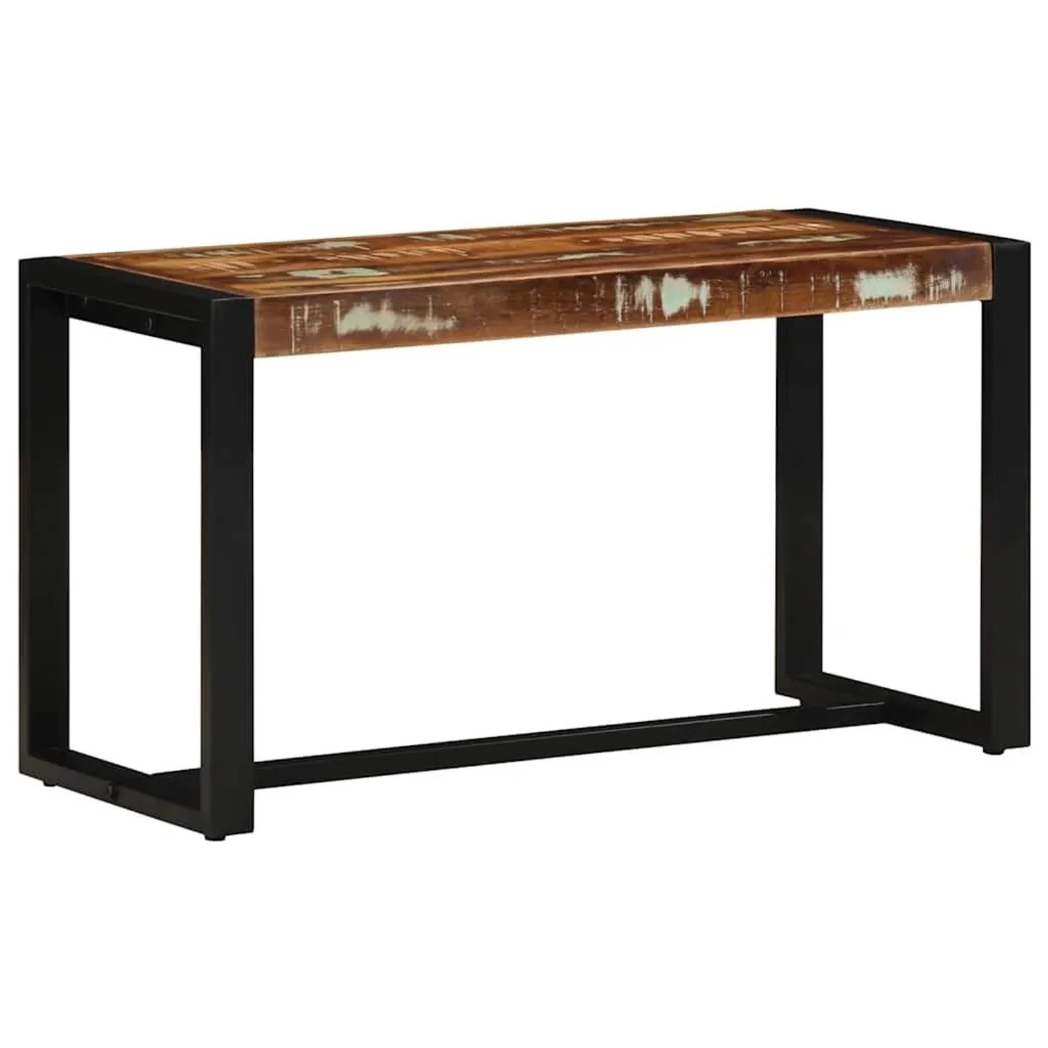 vidaXL Bank Mehrfarbig 80x35x45 cm Massivholz Altholz 4015980