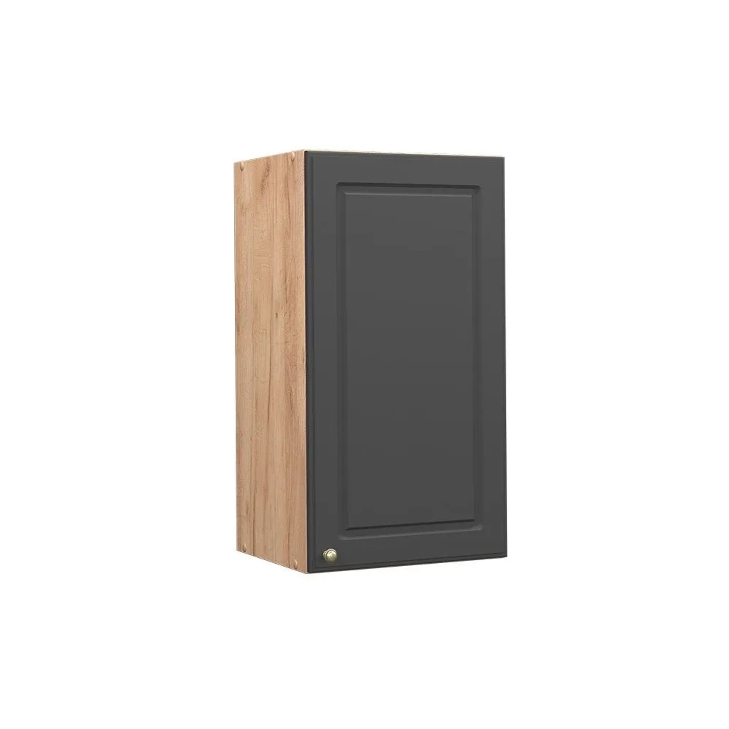 Vicco Hängeschrank Fame-Line Hängender Küchenschrank Anthrazit-Gold Goldkraft Eiche 40 cm