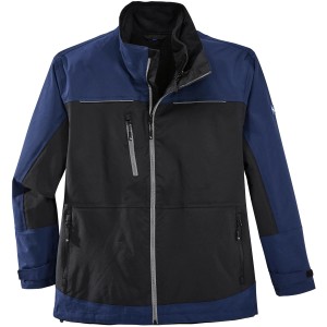 Scheibler 3-in-1 Arbeitsjacke Active, schwarz-marine, Größe L. Wind- und wasserdicht.