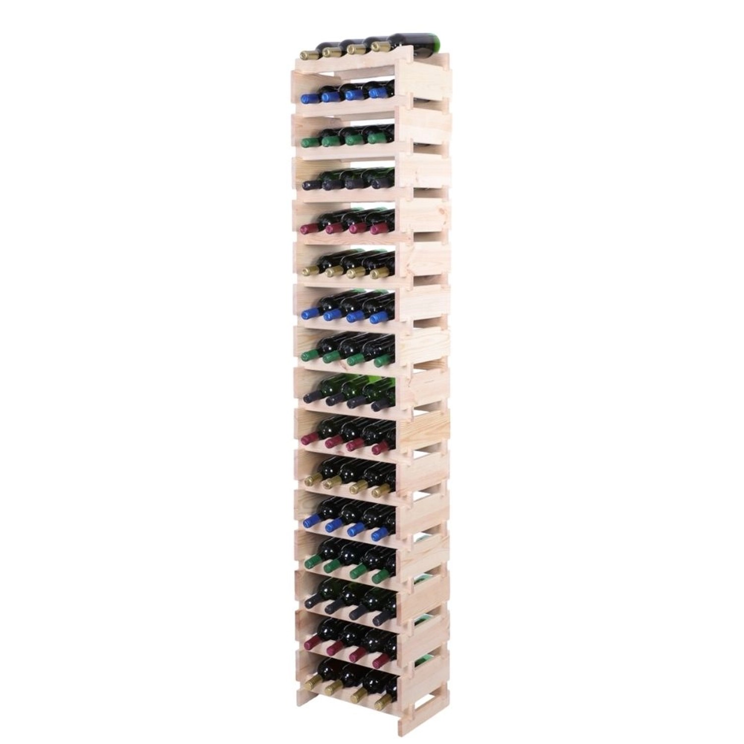 PROREGAL Weinregal VINOTECA FLEX PRO HxBxT 219x46x28cm 64 Flaschen Auf 16 E günstig online kaufen