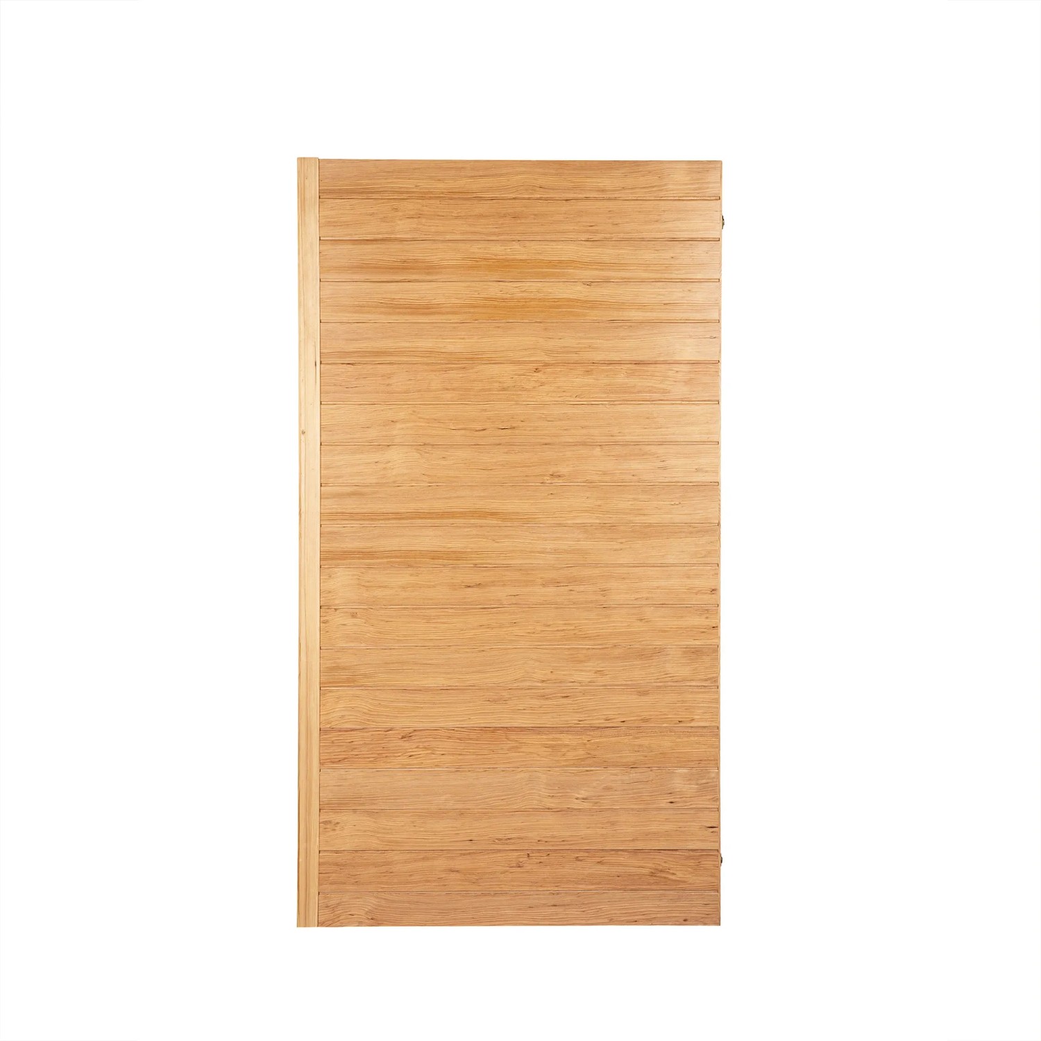 Detailansicht der Redsun Deluxe Infrarotkabine aus Tannenholz Natur M.