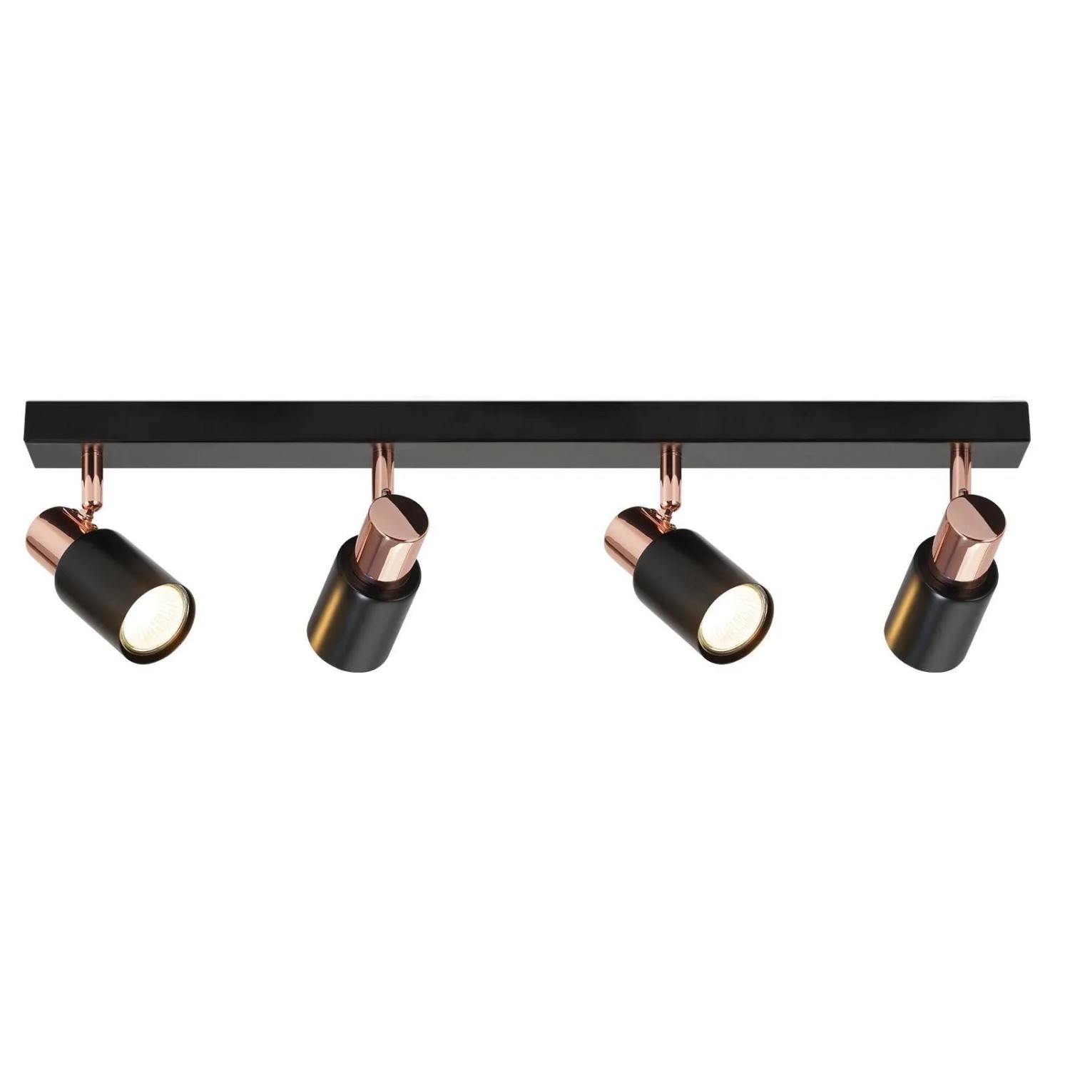 NETTLIFE Deckenstrahler aus Metall L62 Schwarz
