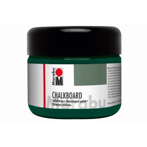 Marabu Chalkboard Tafelfarbe Grün, 225ml Dose. Acrylfarbe für Wand-Akzente, beschreibbar mit Kreide.