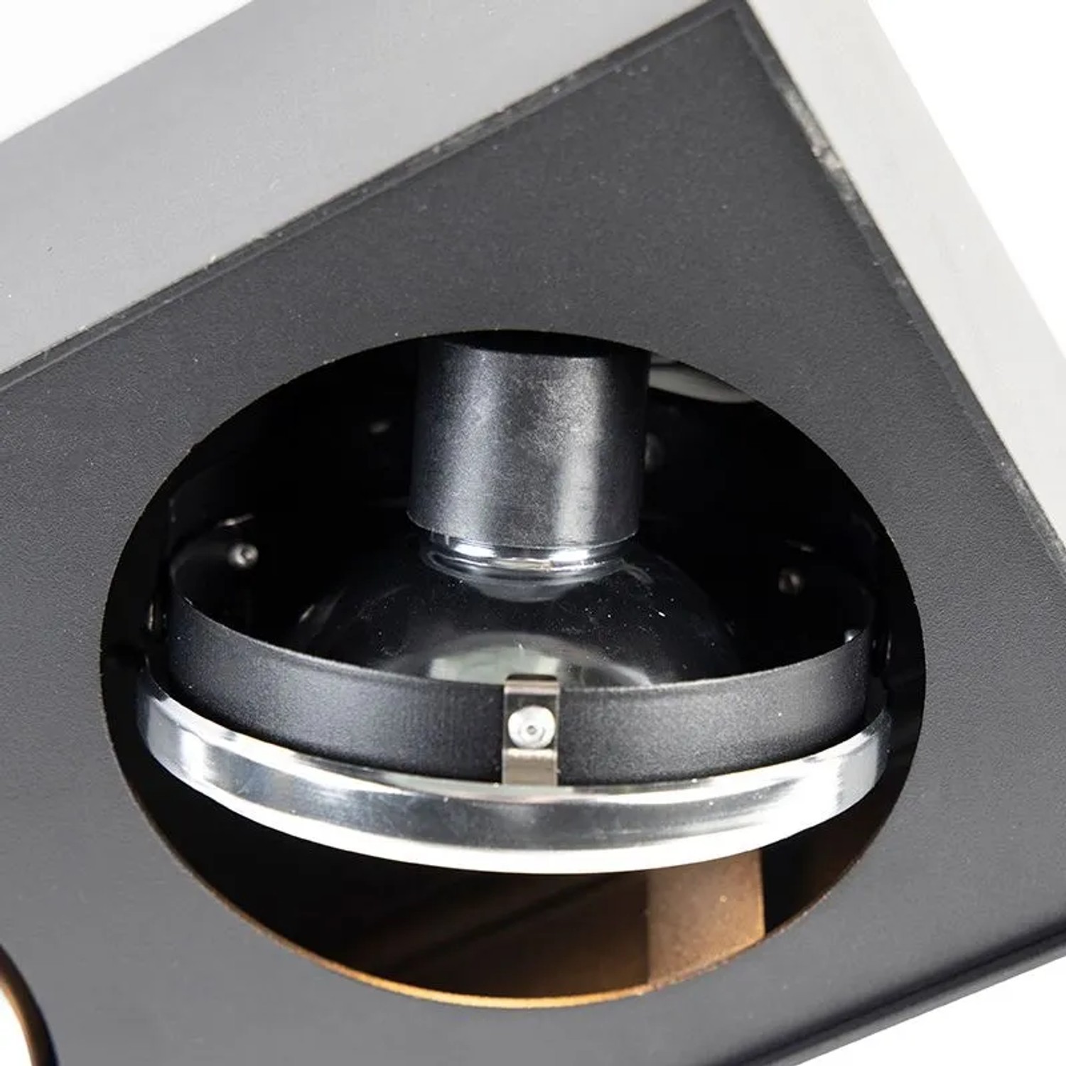 QAZQA Design Spot Schwarz Quadratisch 2 Flammig Kaya_9
