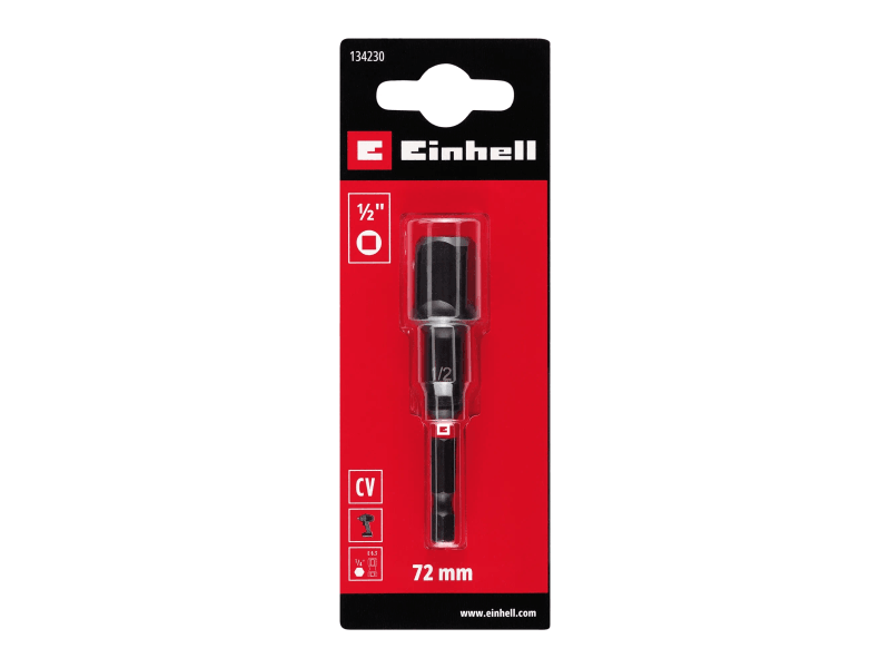 XPS Steckschlüssel-Adapter-Set - 3-teiliges Set Für Schraubendreher & Bohrmaschinen (1/2", 3/8", 1/4")