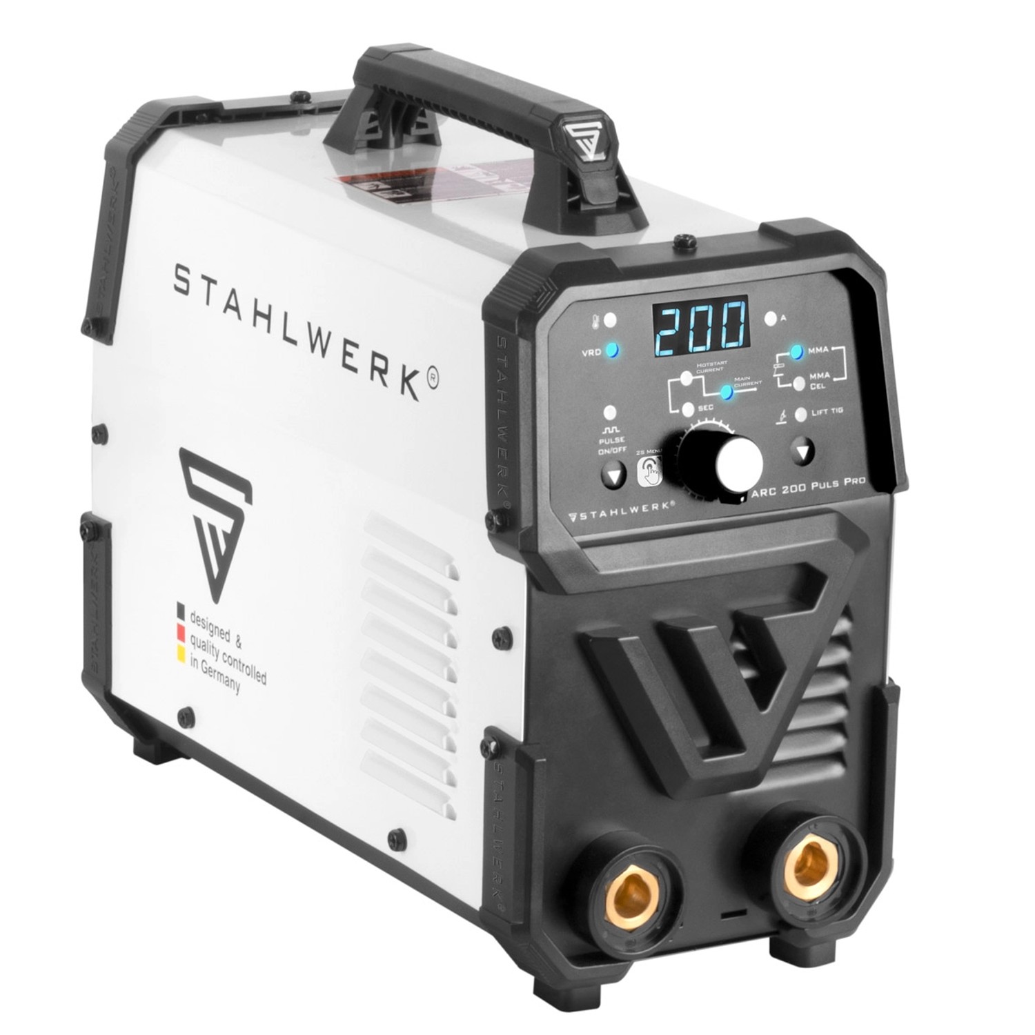 STAHLWERK Schweißgerät ARC 200 Puls Pro MMA E Hand Lift TIG