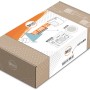 CREATE! by OBI DIY Farb-Set Wintergrau (125ml) im Karton mit Pinsel, Kreppband und Schleifpapier.