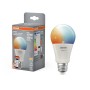Osram Matter E27 LED-Lampe, dimmbar, 14W, A100 Glühlampenform. Smart+ Leuchtmittel mit Farbwechsel.