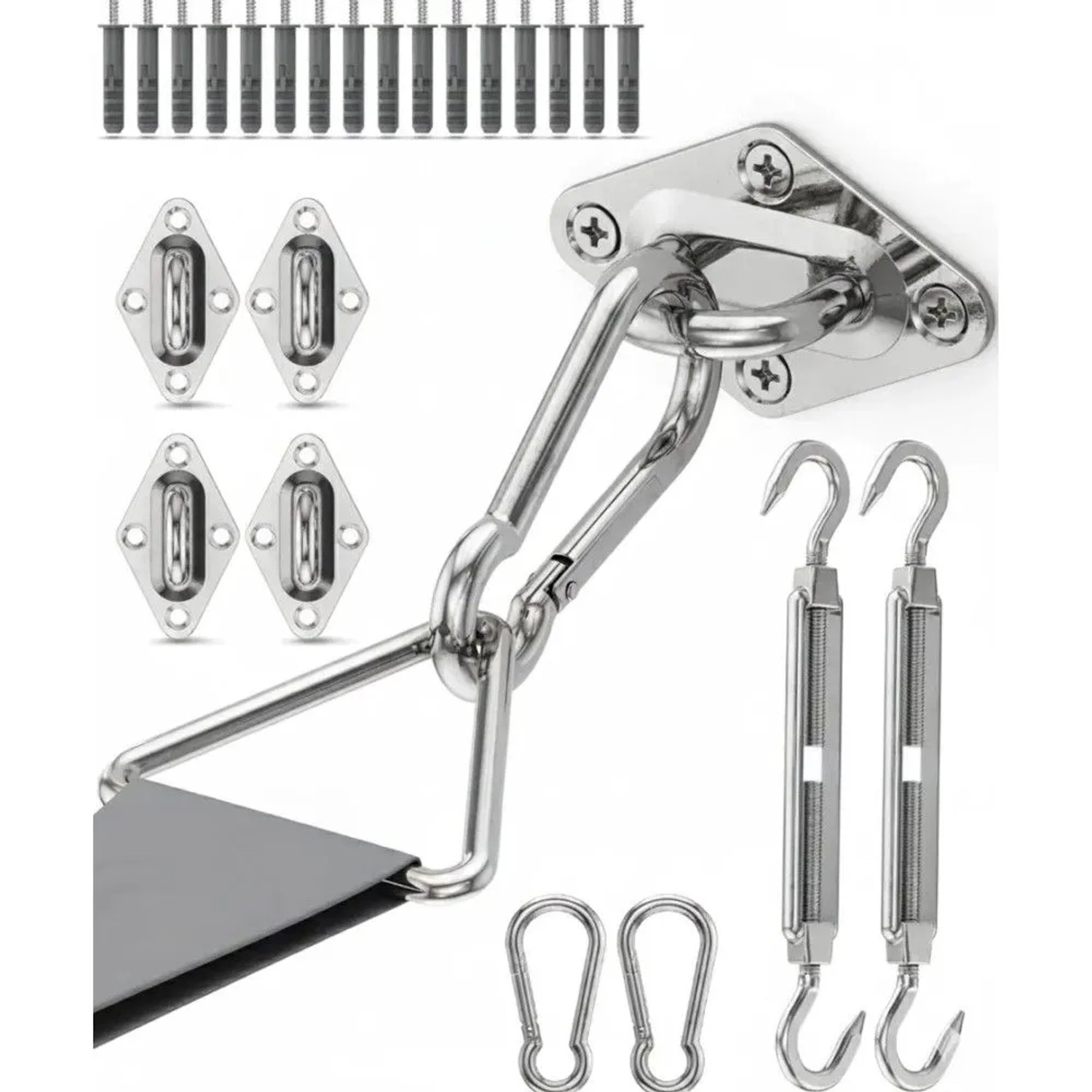 Sol Royal Sonnensegel Montageset M5 Befestigung Set SolVision Befestigung