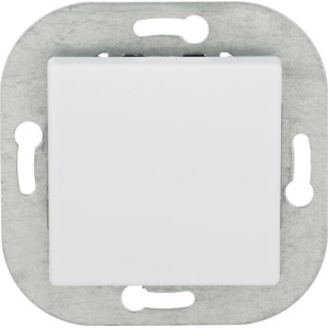 Kreuzschalter Felicia Brillantweiß für die Unterputzmontage im Innenbereich.