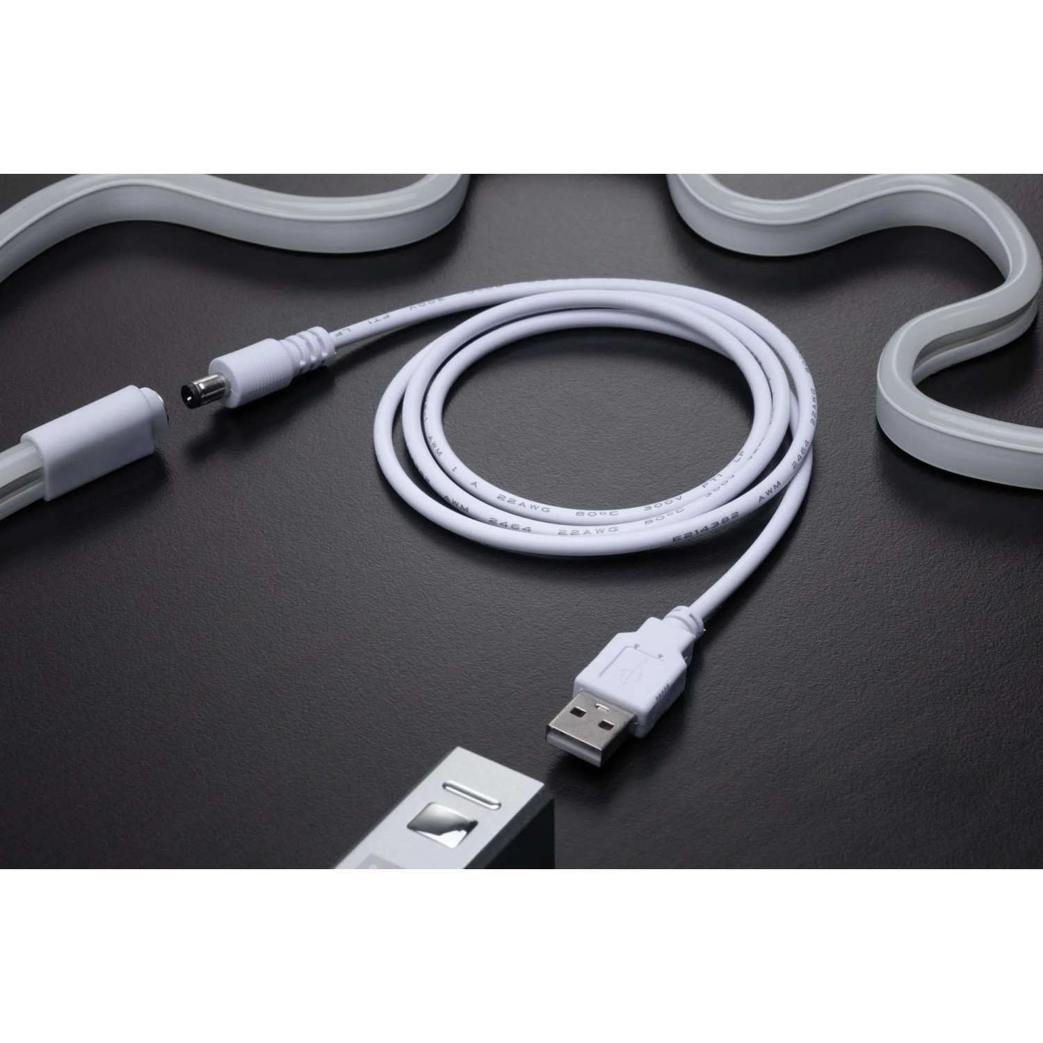 Paulmann LED Strip Neon Colorflex USB Pink, 1m, 4,5W, 5V. Flexibler LED-Streifen mit USB-Anschluss.