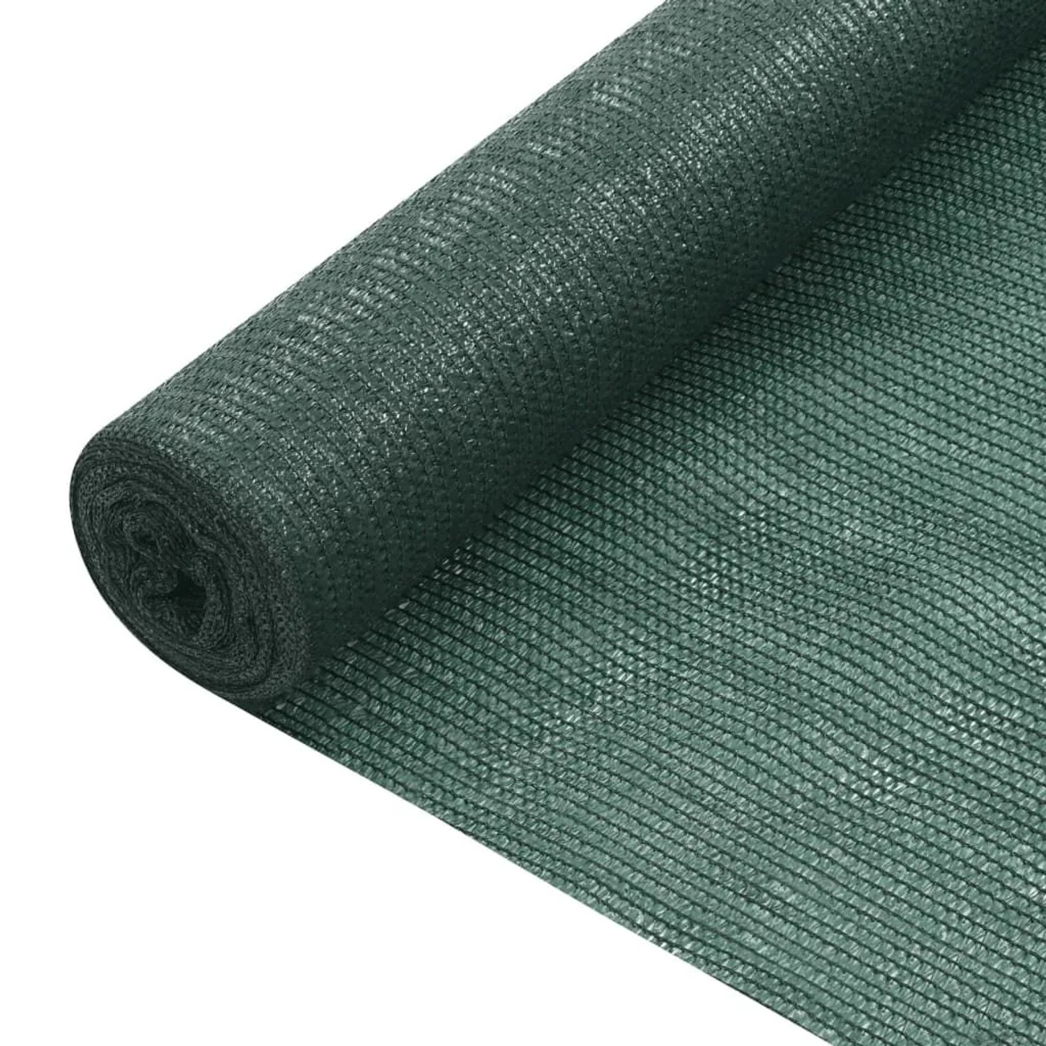 vidaXL Zaunblende Grün 2x25 m HDPE 75 g/m² 149384