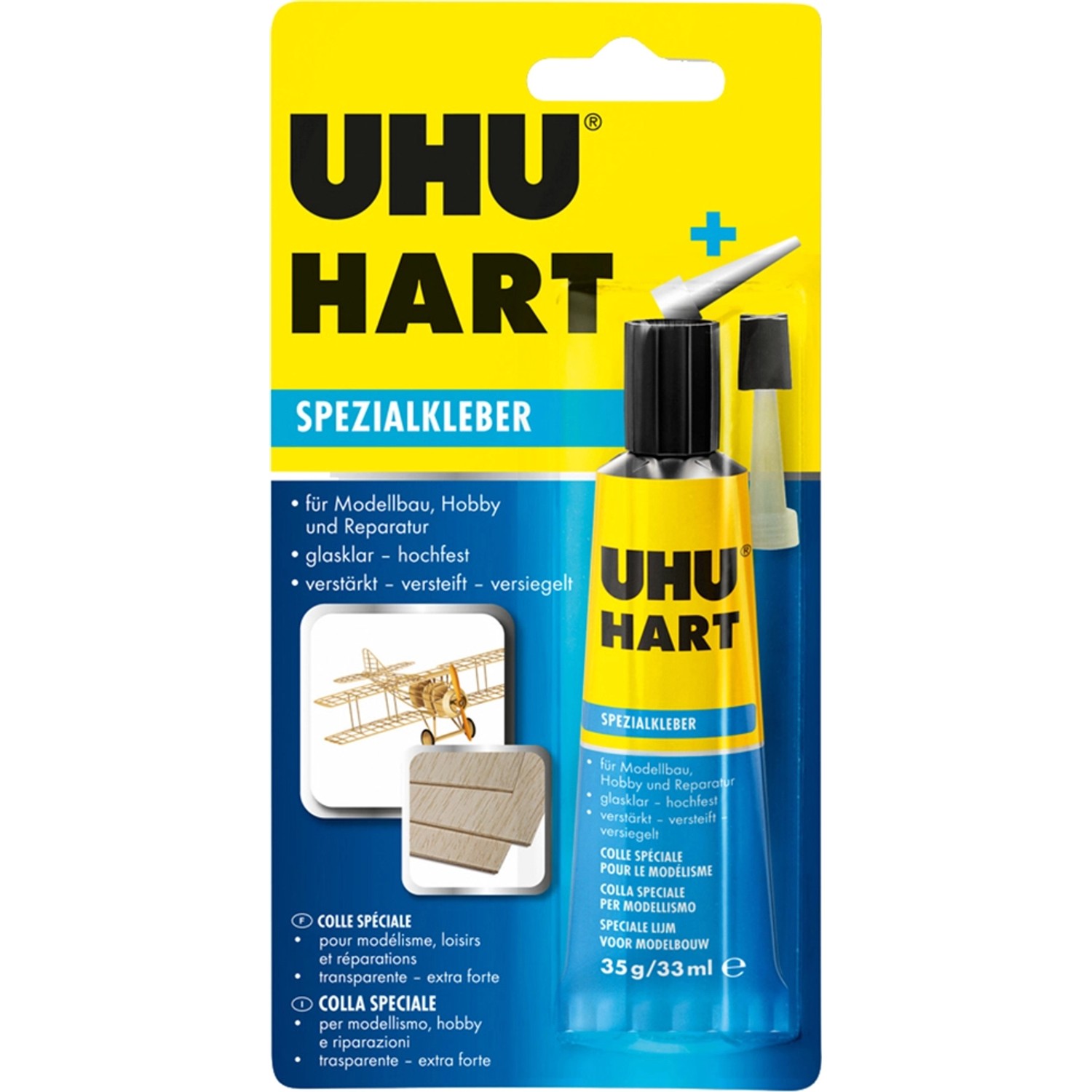 Uhu Hart Spezialkleber Transparent 35 g günstig online kaufen