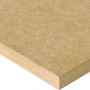 Braune MDF-Platte (280x207x1,2 cm) für Möbelbau & Innenausbau.