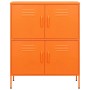 vidaXL Lagerschrank Orange 80x35x101,5 cm Stahl 336138_3
