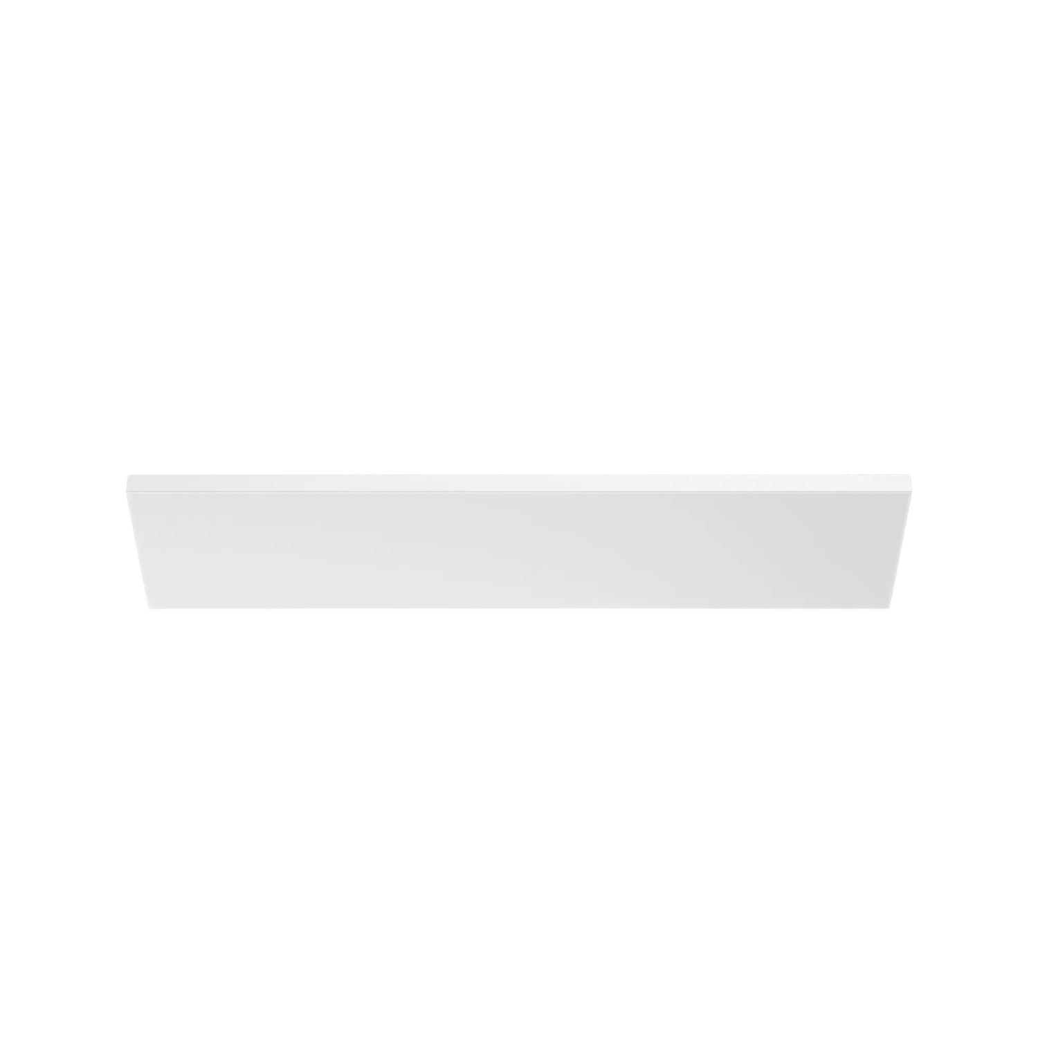 Weiße, rechteckige Philips Hue Datura LED-Panelleuchte (120x30cm) für Smart Home Beleuchtung.