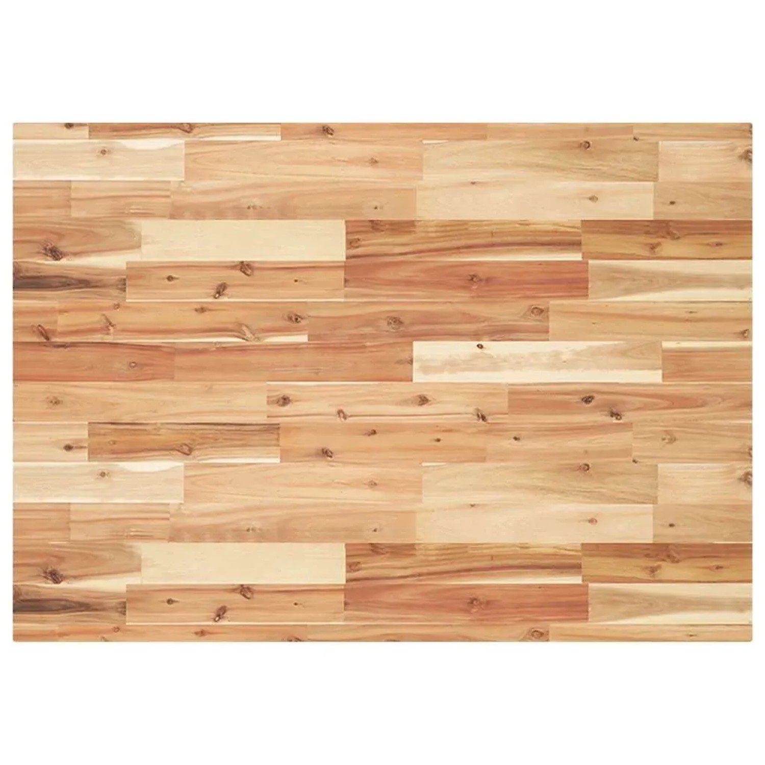 vidaXL Schreibtischplatte Ölbeschichtung 120x70x4 cm Massivholz Akazie 3279773