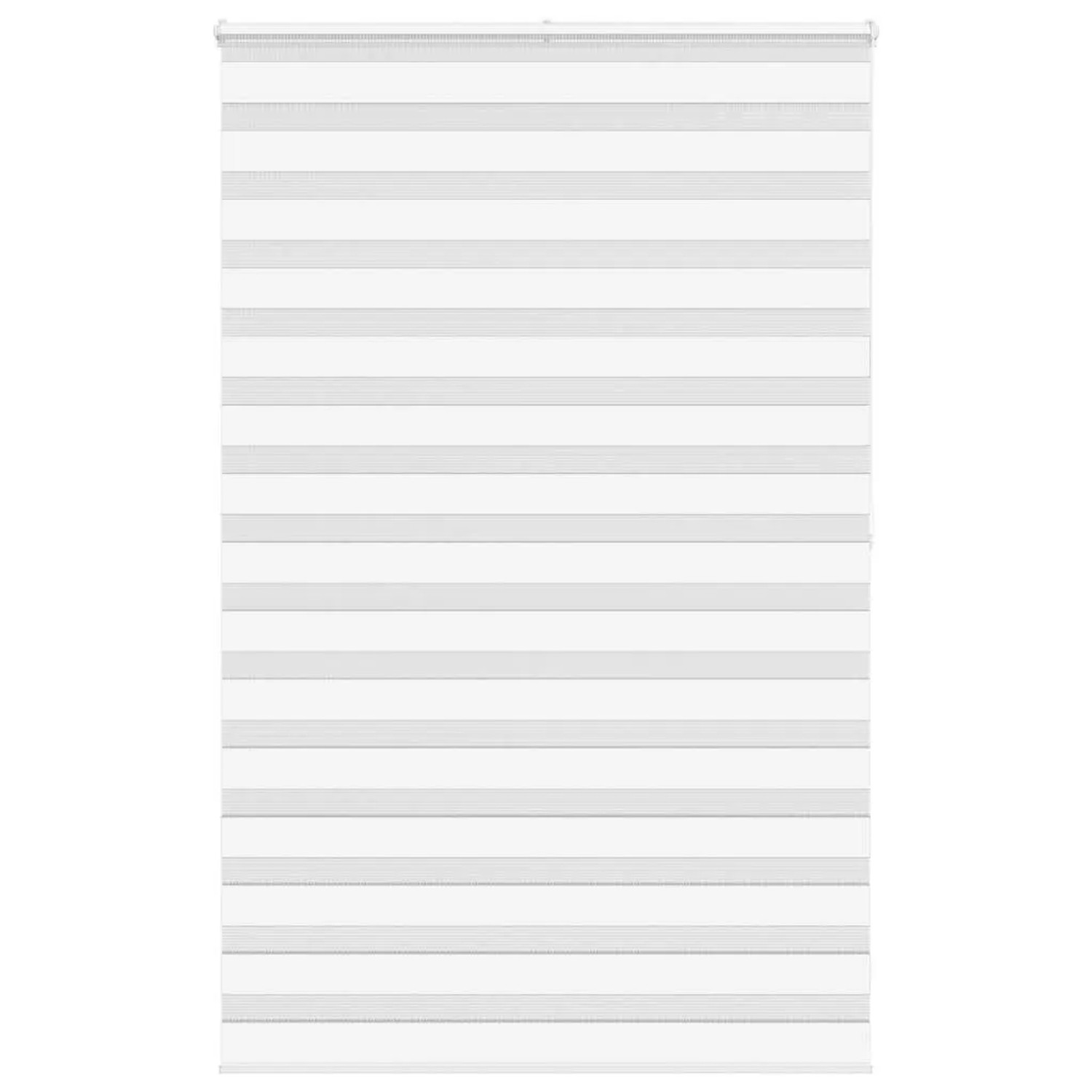 vidaXL Doppelrollo Weiß 140x200 cm Stoffbreite 135,9 cm Polyester 4014789 günstig online kaufen