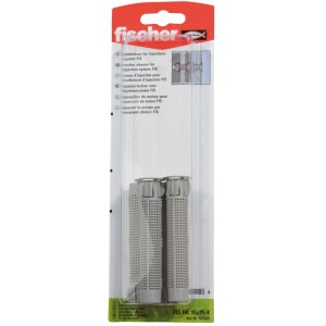 Fischer Injektions-Ankerhülsen FIS HK 16x85 K, 4 Stück, für sichere Befestigungen mit Injektionsmörtel.