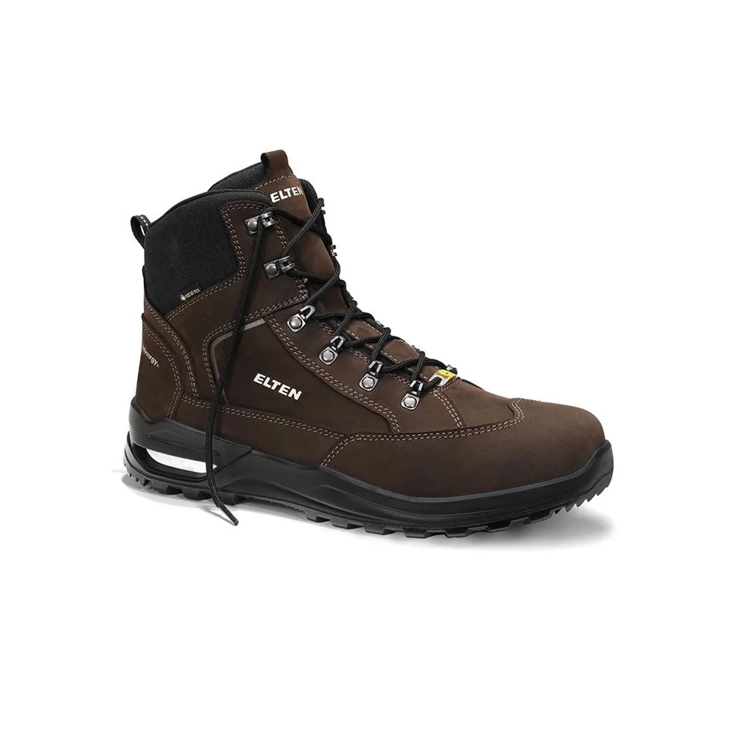 ELTEN Berufsstiefel RONAN XXF GTX BROWN Mid ESD O2 WR Größe 45