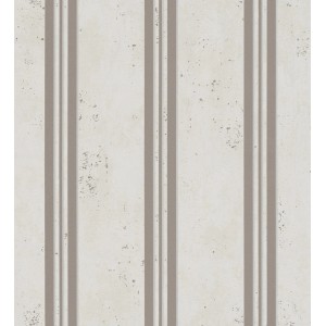 Marburg Vliestapete City Glam: Beige Tapete mit Streifenmuster für Wohnräume.