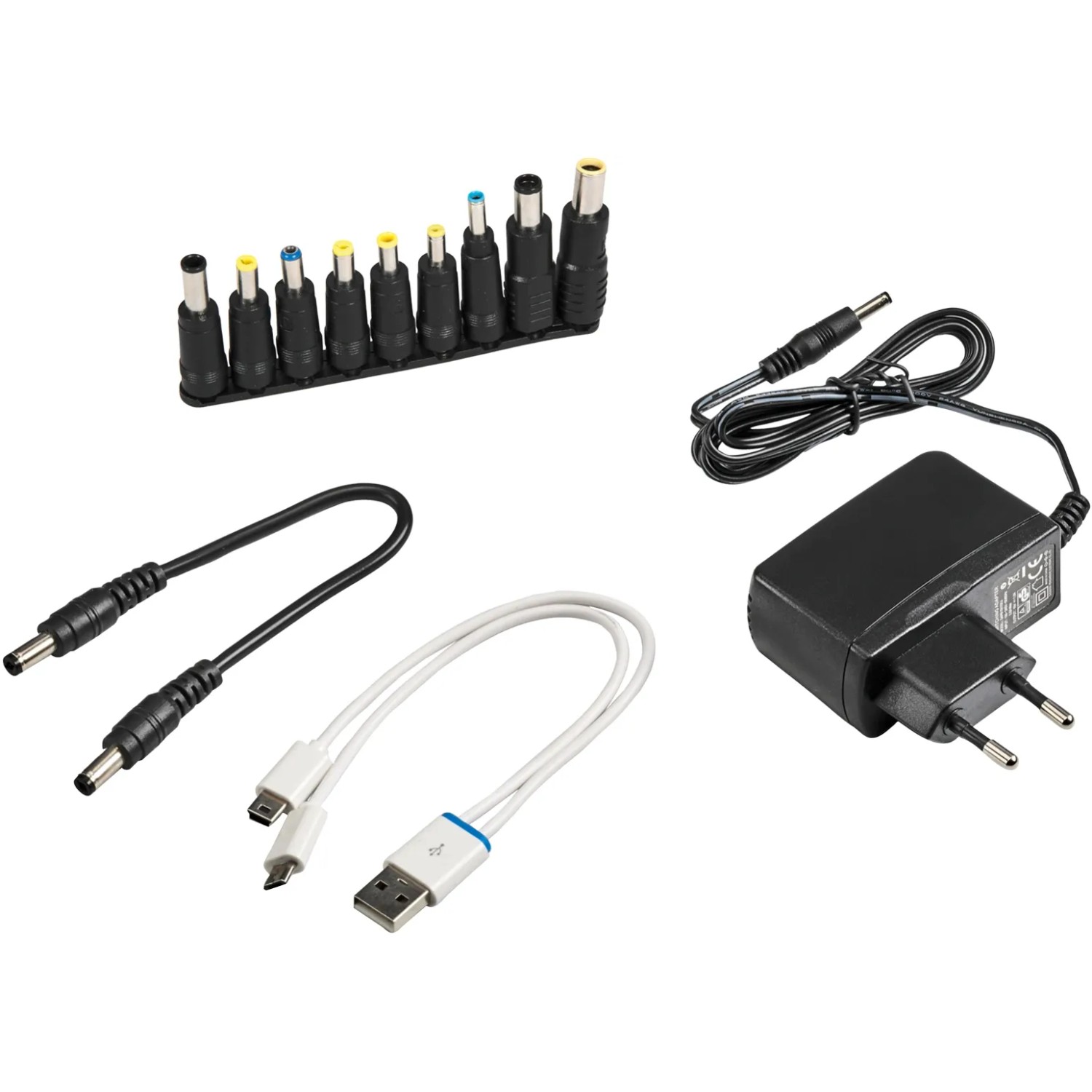 Zubehör für Einhell CE-JS 18 Jump-Start Power Bank: Adapter, Ladekabel, Netzteil für Auto-Reparatur.
