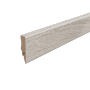 Egger Sockelleiste L656 Kubisch, Dekor Eiche Grau, für Laminat- und Hybridböden.