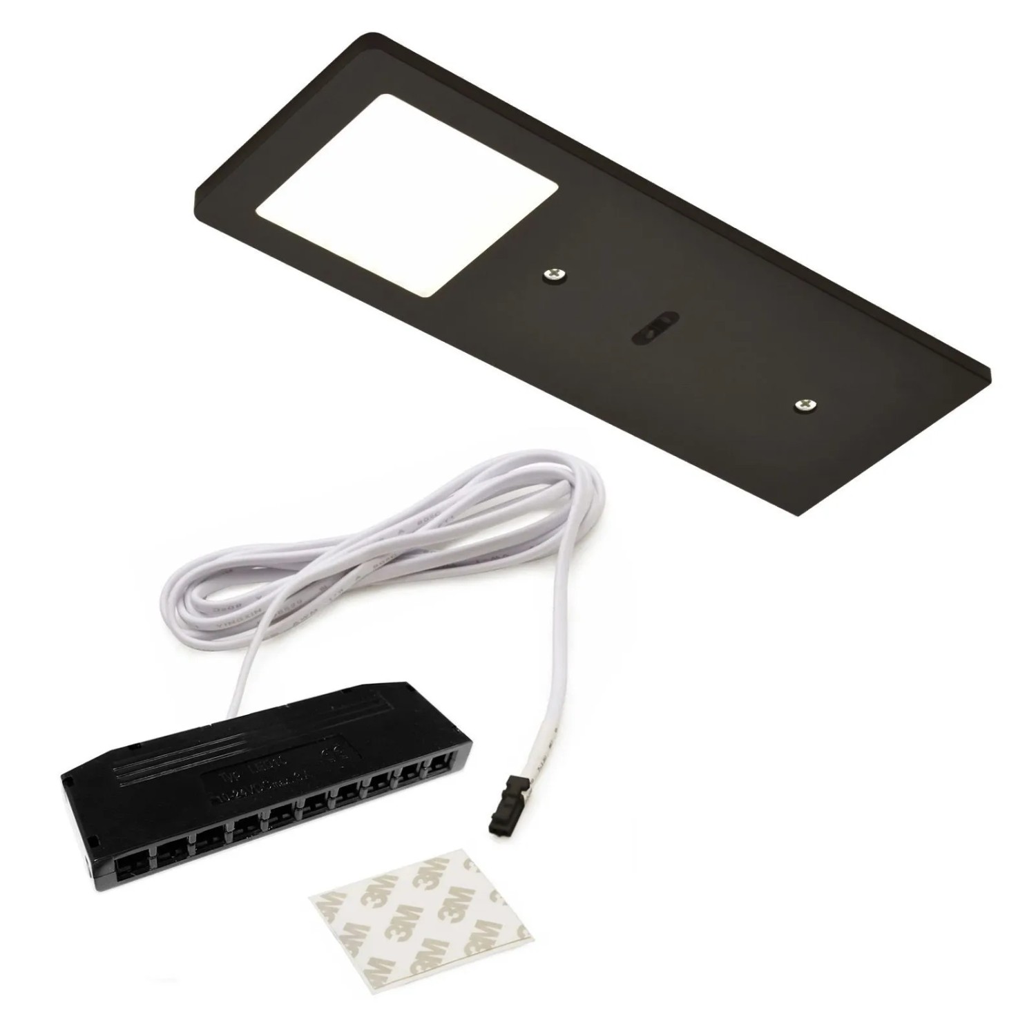 SOTECH Domus-Line LED Unterbauleuchte FYN SE D-MOTION mit Sensor 190 x 70 mm 12V 5W 2700 Bis 6000K Aluminium Schwarz