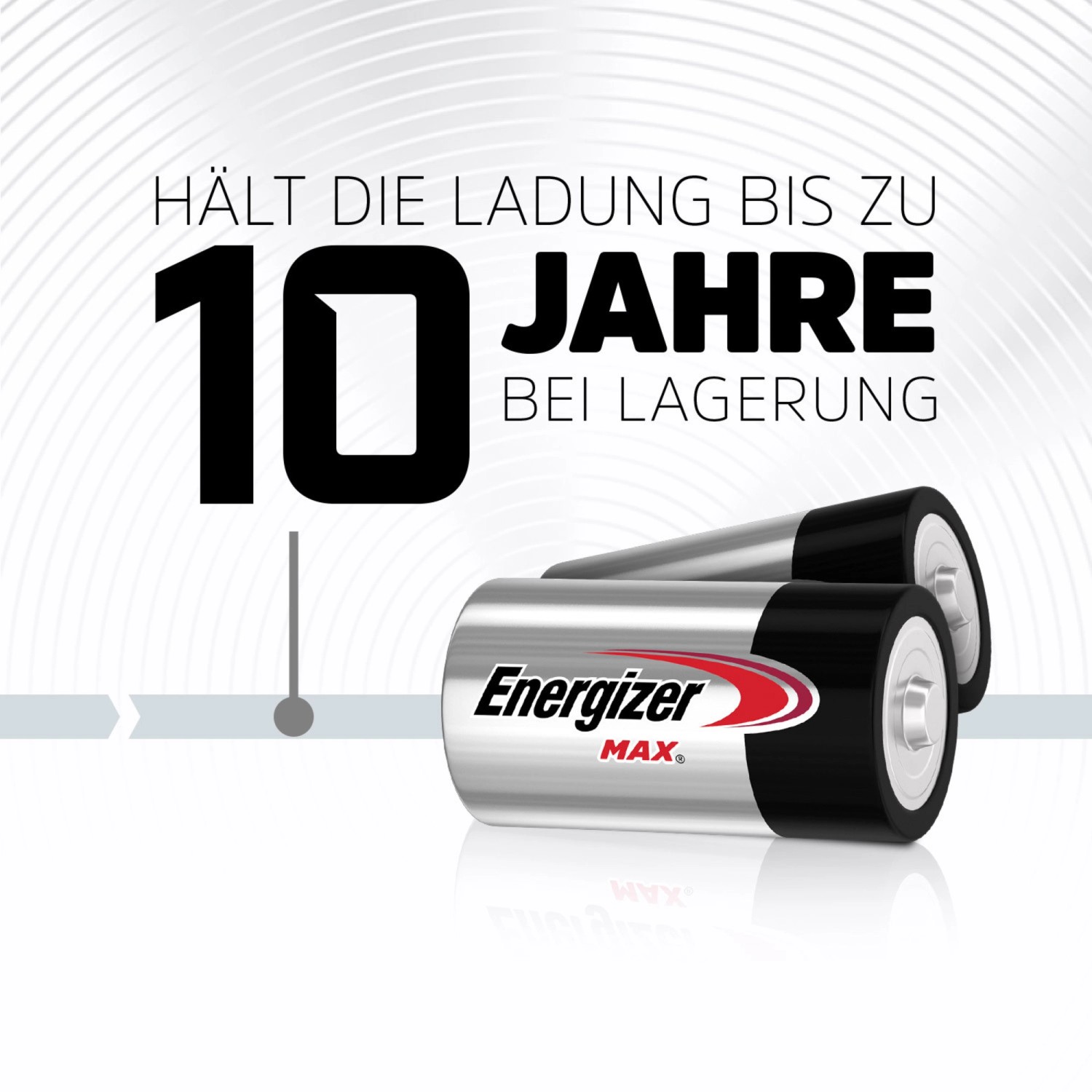 Energizer Max C Baby Batterien, 4er-Pack, Alkali-Batterien für Geräte des täglichen Bedarfs.