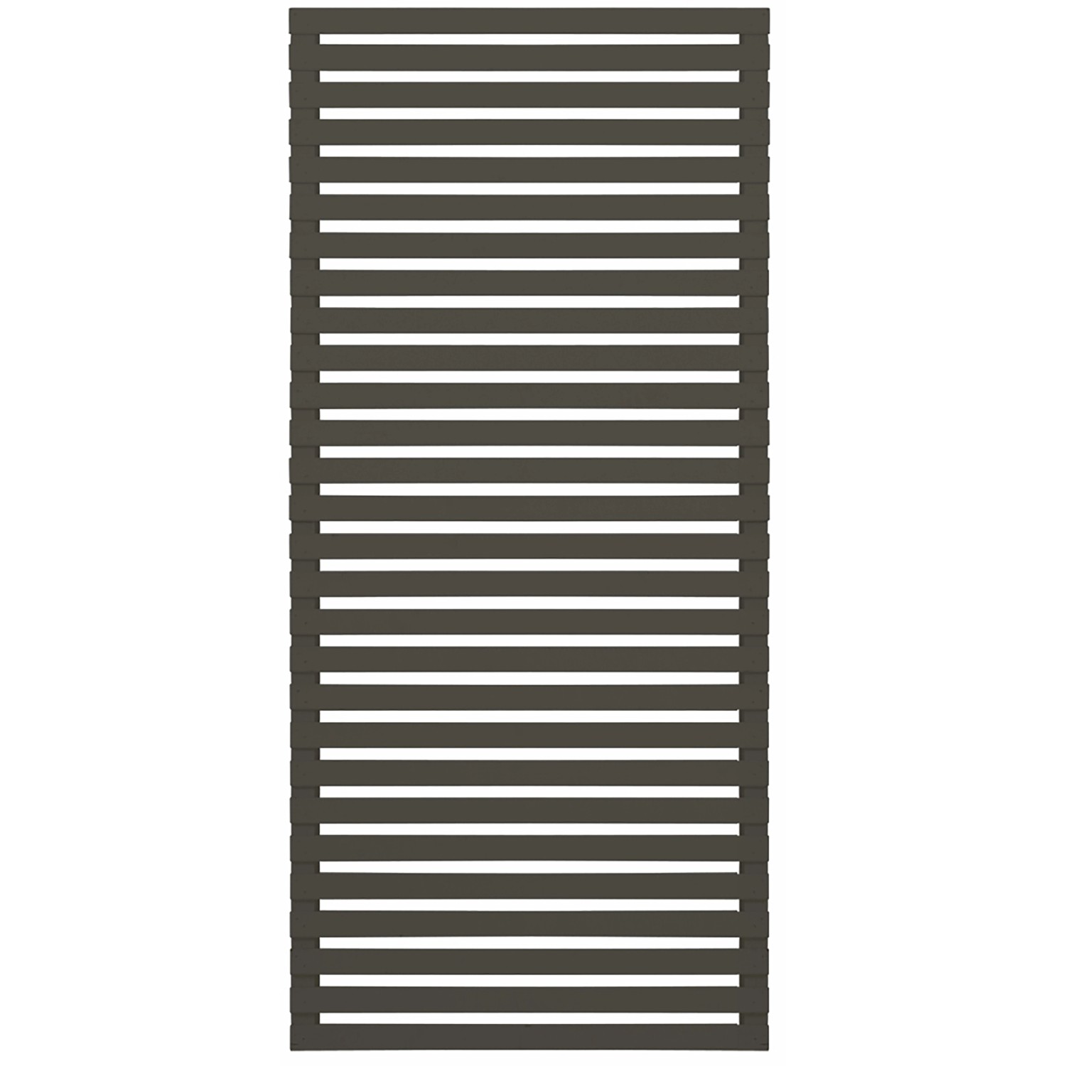 Sichtschutzzaun Tokyo Nadelholz Umbragrau 83 cm x 180 cm günstig online kaufen