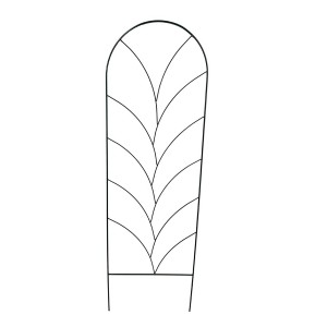 Montana-grünes Spalier Ranke, 55x175 cm, aus Metall für Gartendekoration.