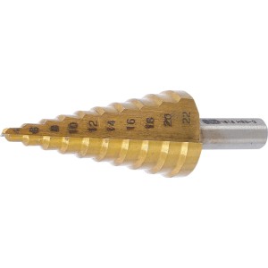 BGS Stufenbohrer Titannitriert Ø 4 22 Mm 1618