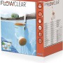 Verpackung des Flowclear Skimatic 2-in-1 Einhängeskimmer mit Filter für Pools.