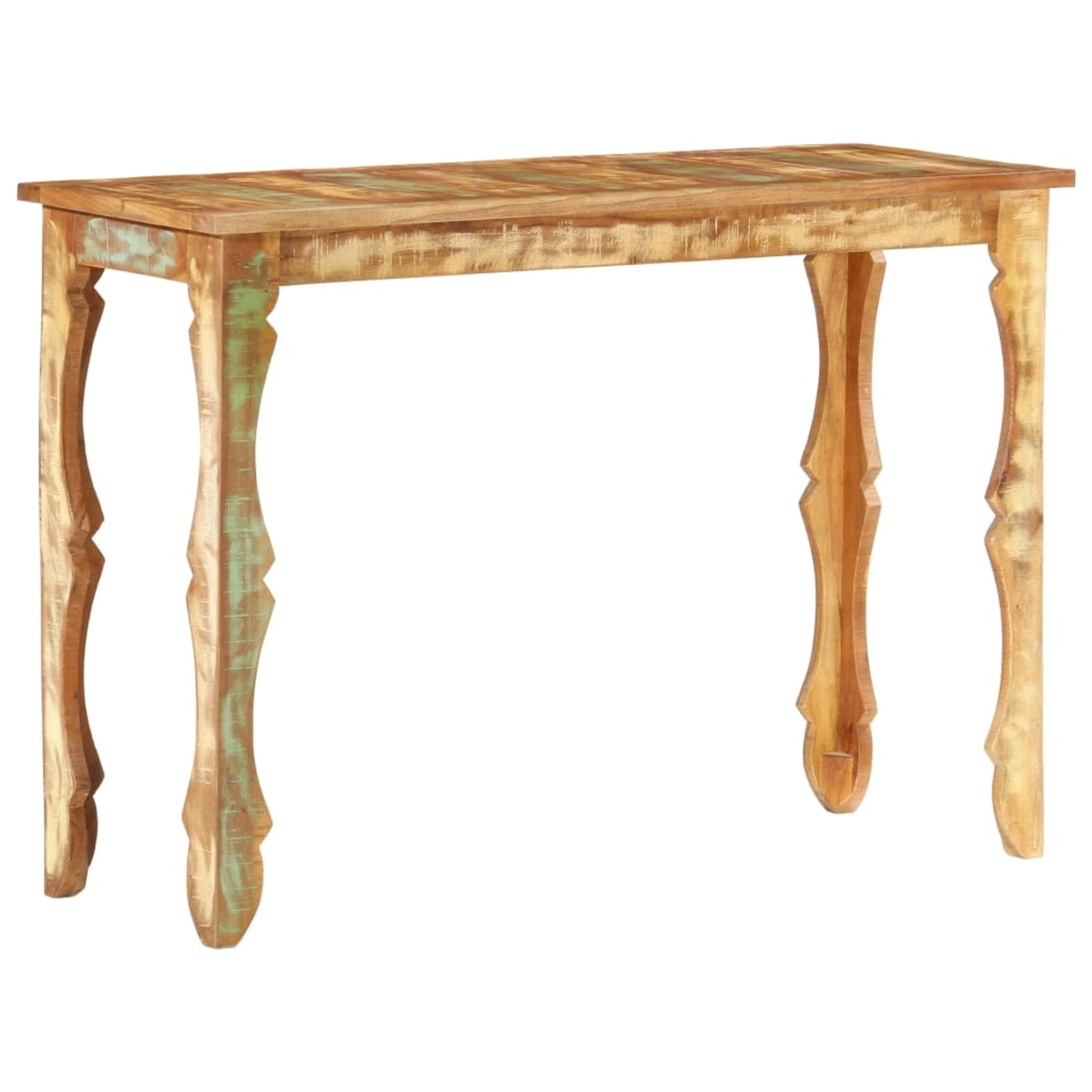 vidaXL Konsolentisch 110×40×76 cm Recyceltes Massivholz 286492