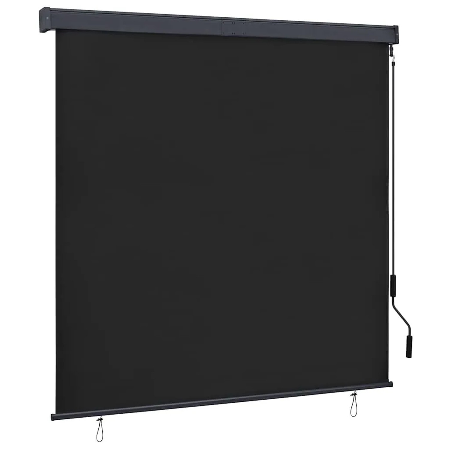 vidaXL Außenrollo 160x250 cm Anthrazit 145976