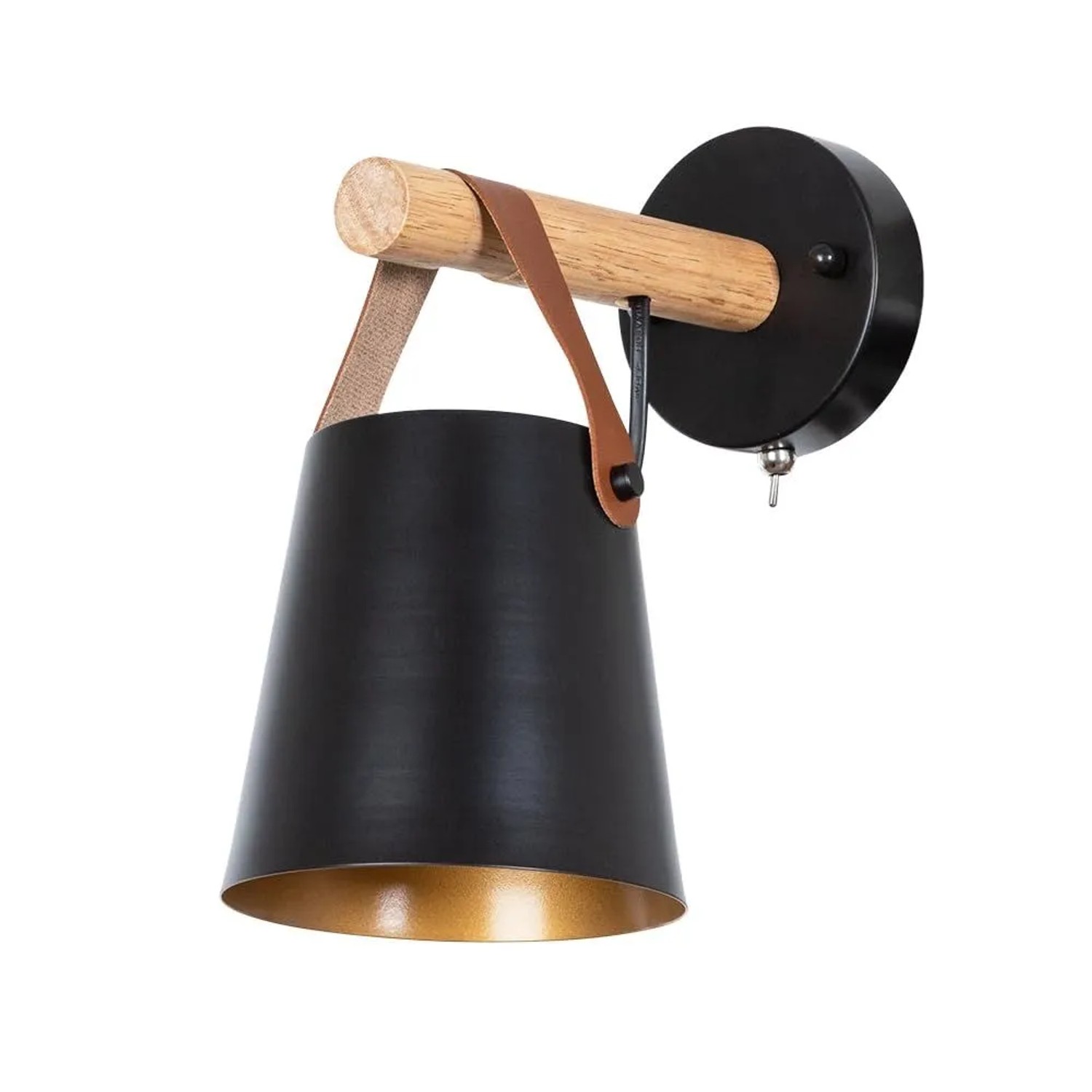 Arte Lamp Wandleuchte Thomas E27 Schwarz Metall