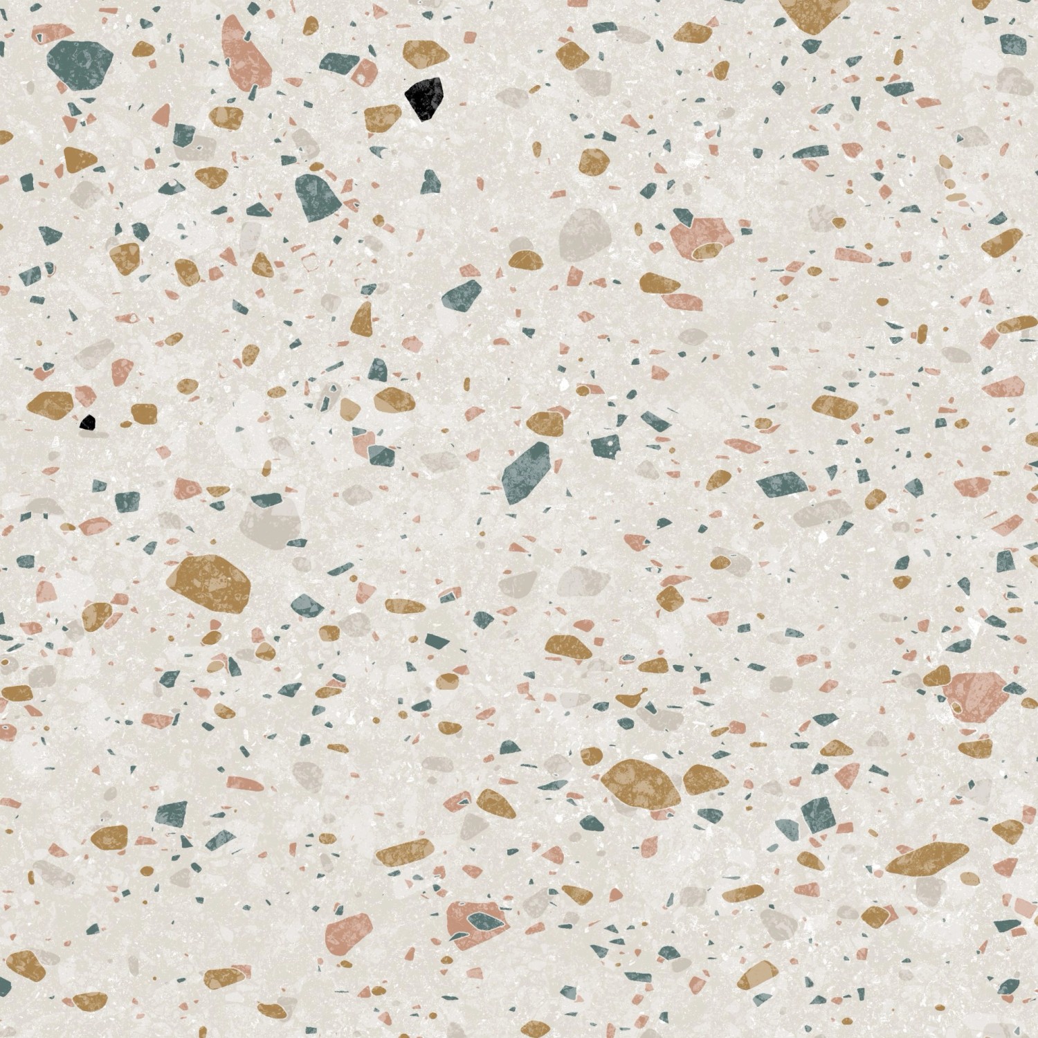Grosfillex Wandpaneele Element 3D Optik New Terrazzo White 260 cm x 37,5 cm günstig online kaufen
