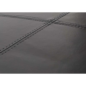 BERLINLODGE Aufbewahrungs-Truhe Lars XXL 45x180x45cm Stoff/Textil Dunkelgrau