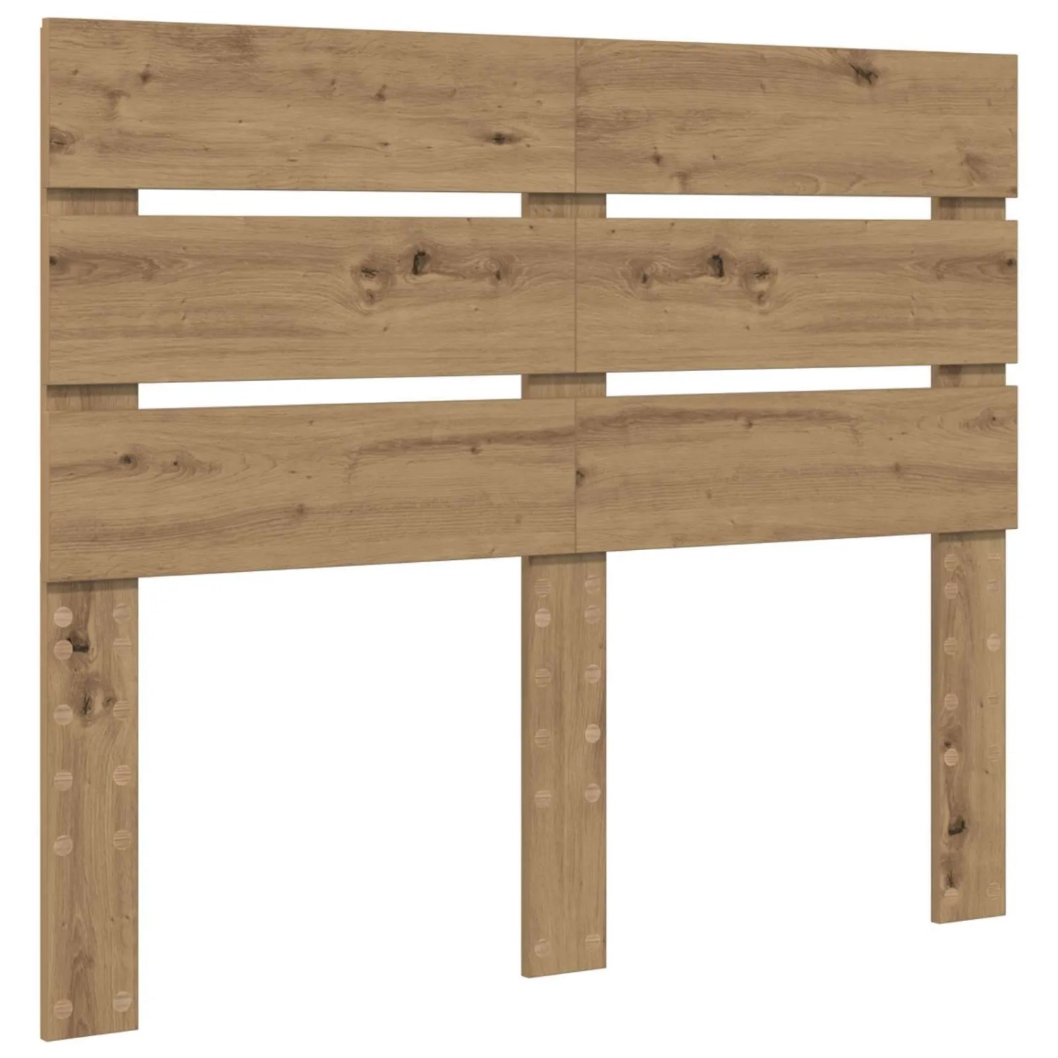vidaXL Kopfteil mit Kopfteil Artisan-Eiche 120 cm Holzwerkstoff 887560