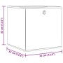 vidaXL Faltboxen 4 Stk Grau 32x32x32 cm Vlies 4018987_12