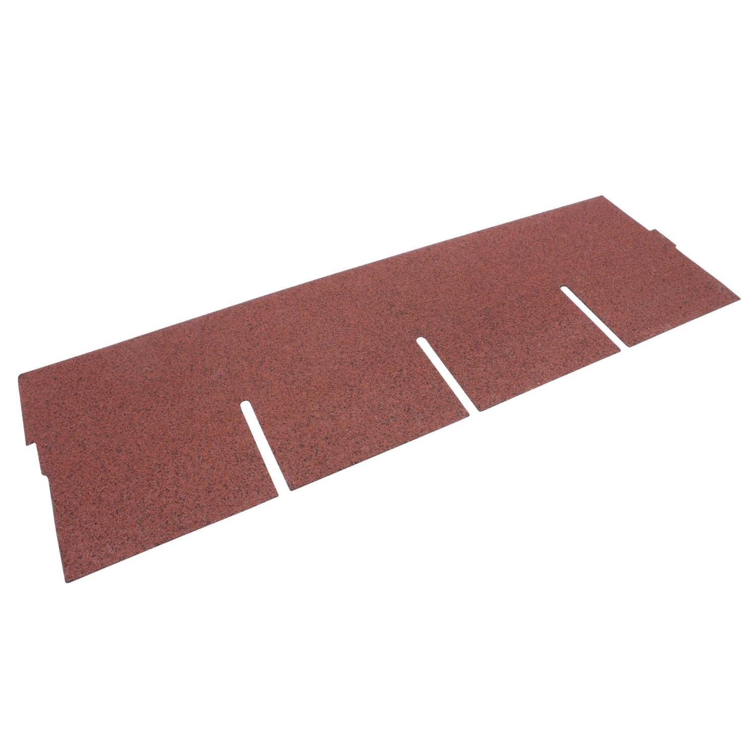 Daprona Dachschindeln Rechteck 20x 1m x 32cm Bitumen Rot Dacheindeckung
