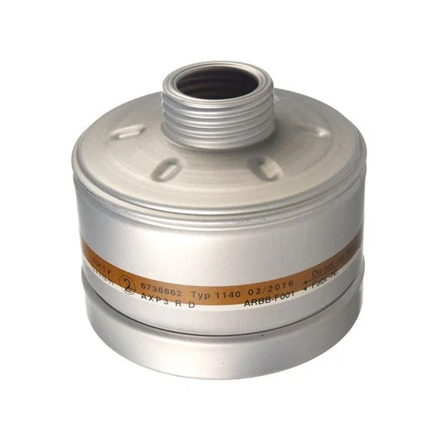 Dräger Atemschutz Kombinationsfilter 1140 Ax P3 R D Gasfilter Partikelfilter mit Rd40 Anschluss Silber