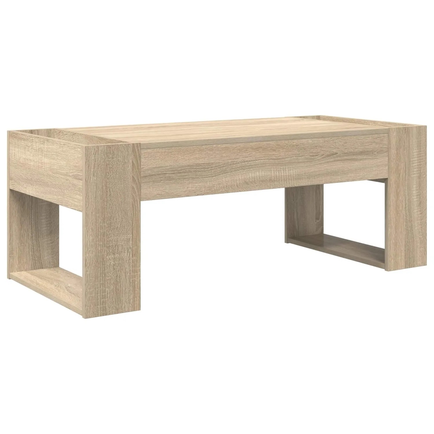 vidaXL Couchtisch Sonoma-Eiche 110 x 50 x 41 cm Holzwerkstoff 8000158 günstig online kaufen