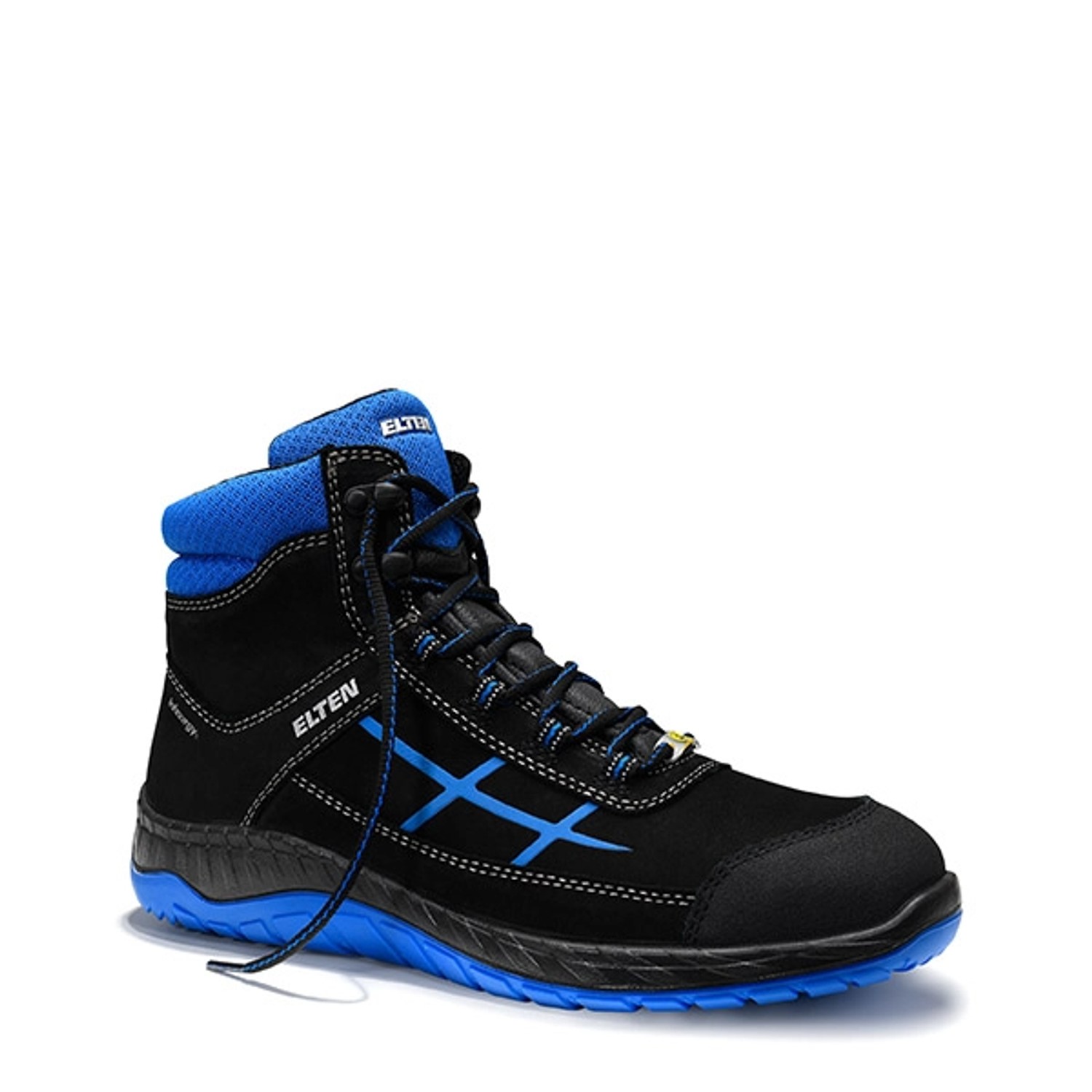 Elten Sicherheitsschnürstiefel Malvin Blue Mid Esd S3 Gr. 45