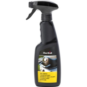 Char-Broil Flugrostentferner in Sprühflasche zur Grillreinigung.