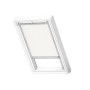 Velux Verdunkelungsrollo DML CK02, weiß-alu, für Dachfenster. Optimaler Schutz vor Licht.