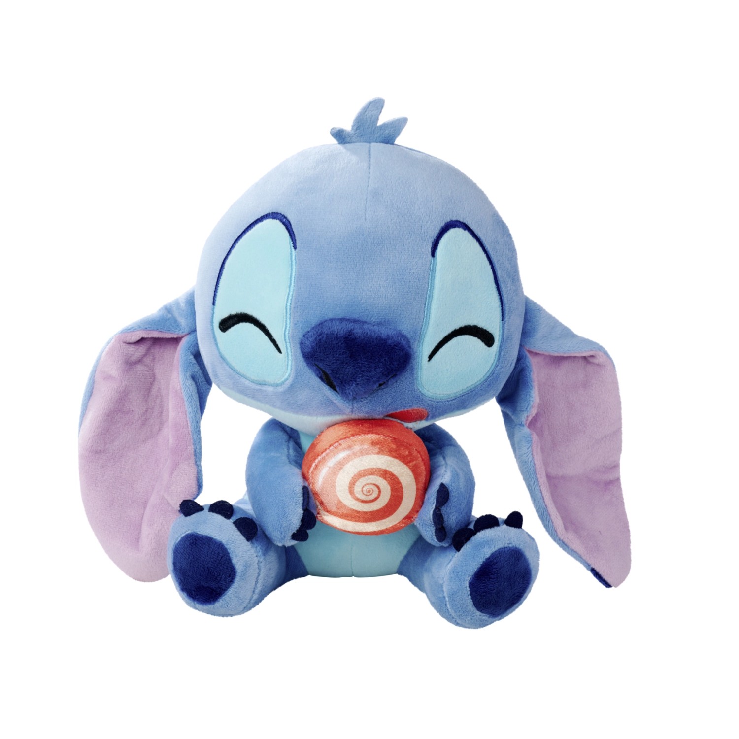Disney Plüschfigur Stitch mit Lollipop 25 cm Blau günstig online kaufen