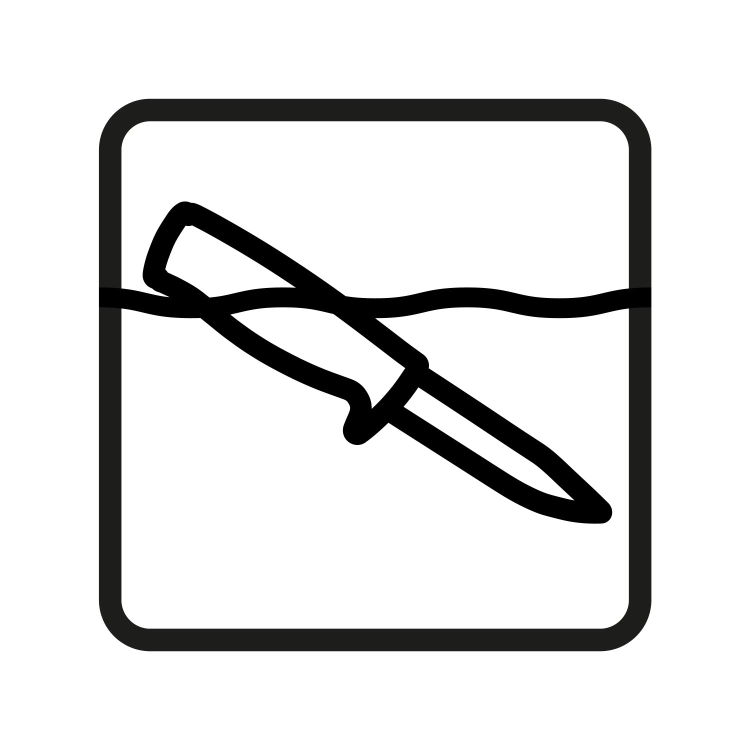 Symbolbild Fiskars Universalmesser K40, Gartenhelfer für Haus, Garten und Outdoor.