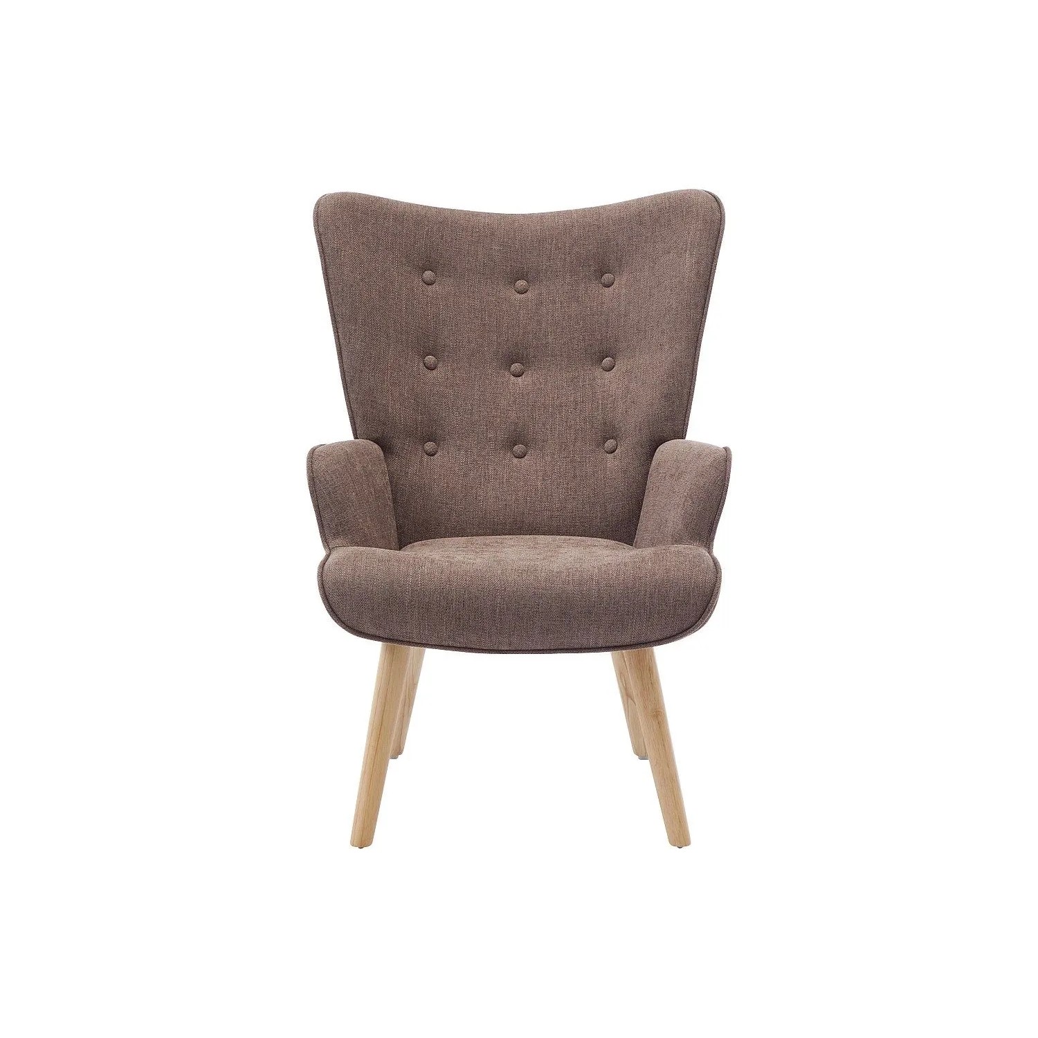 Vente-unique Sessel Mit Gerader Rückenlehne Vately Taupe 69 cm