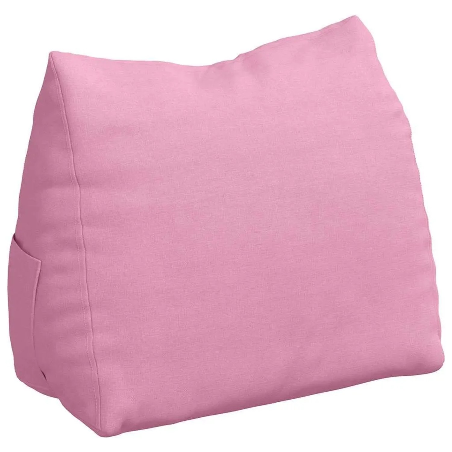 vidaXL Rückenkissen Rosa 45 x 20 x 35 cm Stoff 42015017
